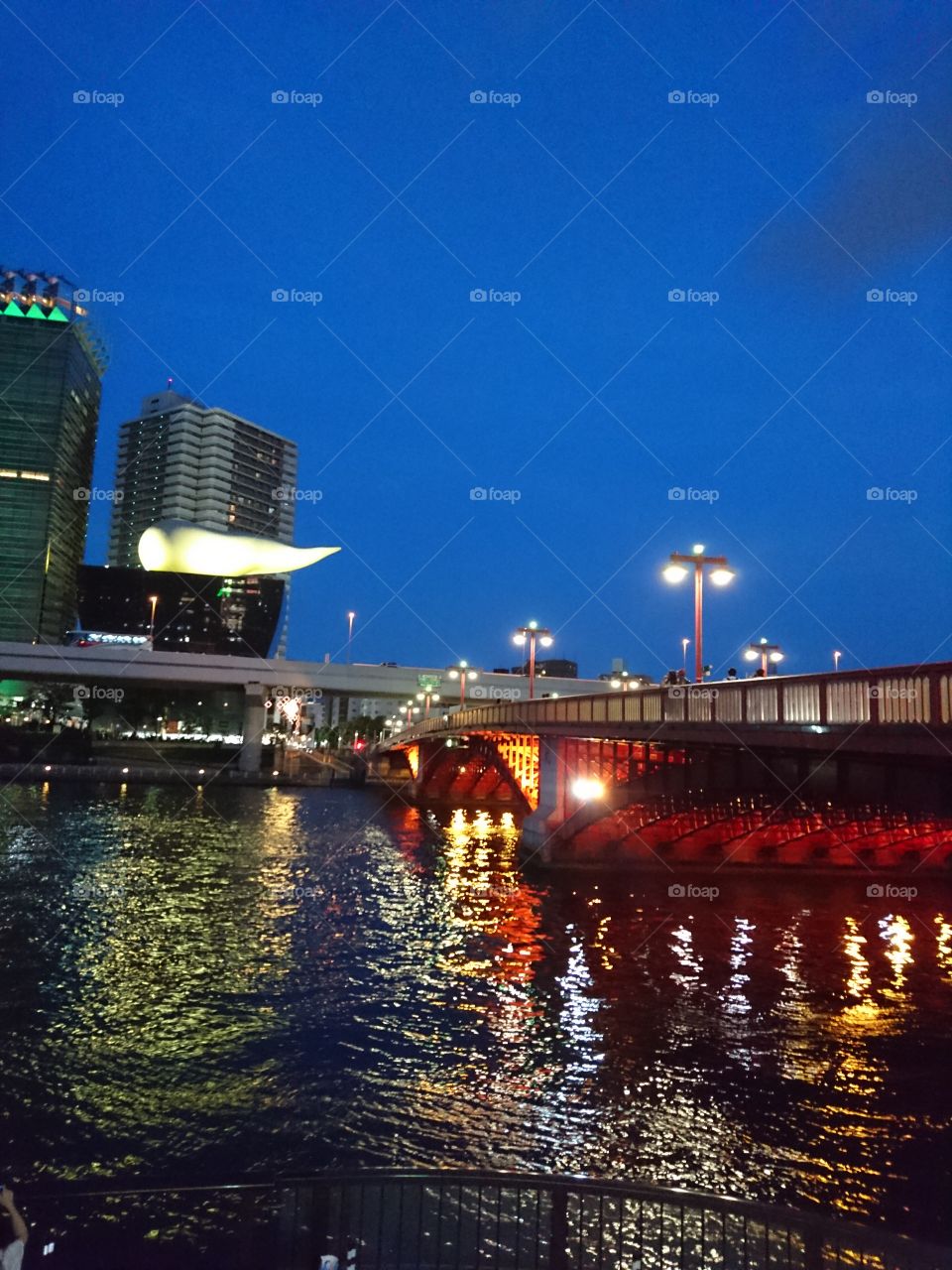 Sumida River + Asahi Building