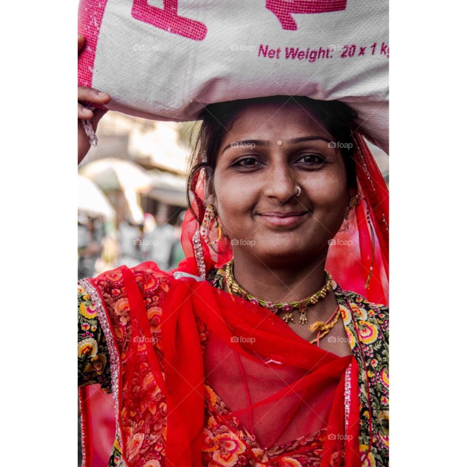 Woman in India