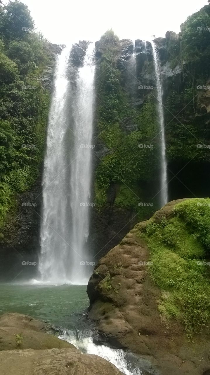 gallang waterfall in tombolo pao,south sulawesi,indonesia