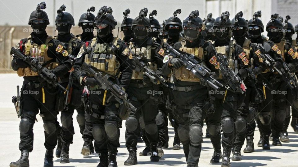 Iraqi Special Forces Parade