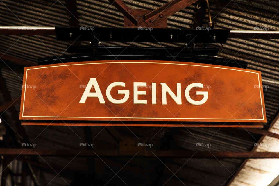 One sign of Ageing