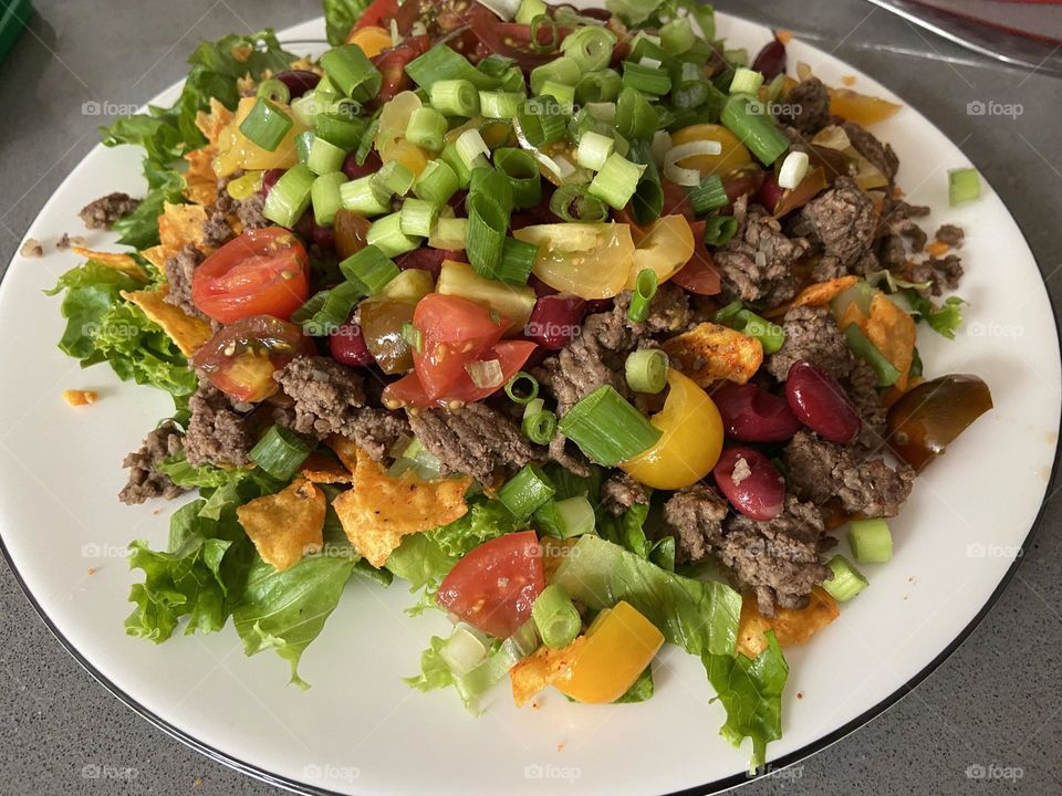 We first eat with our eyes- colorful food is delicious!