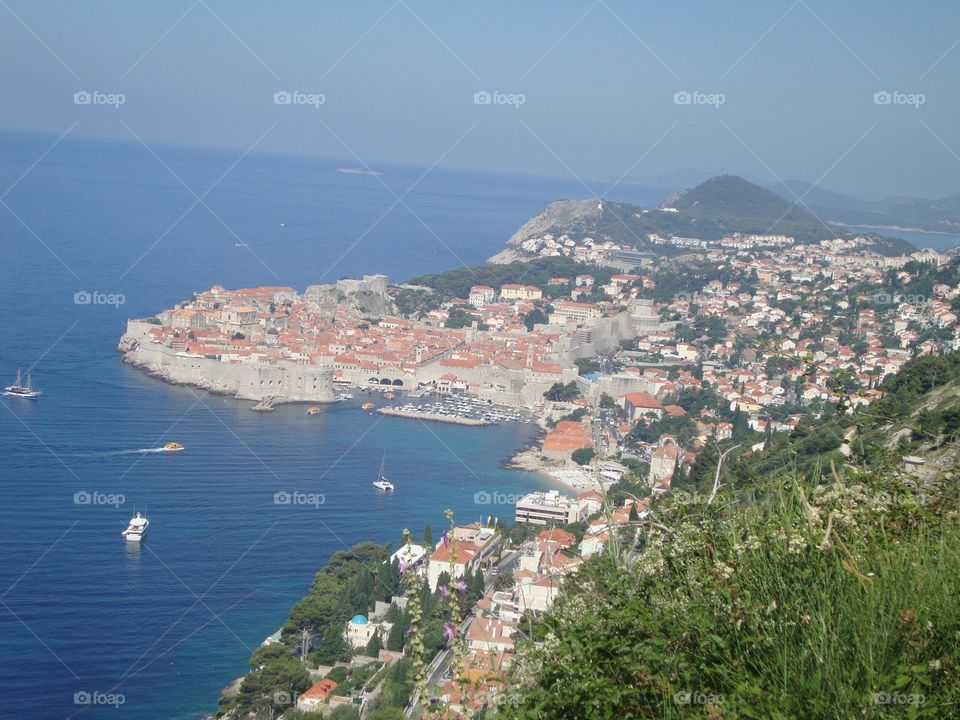 Dubrovnik view. 