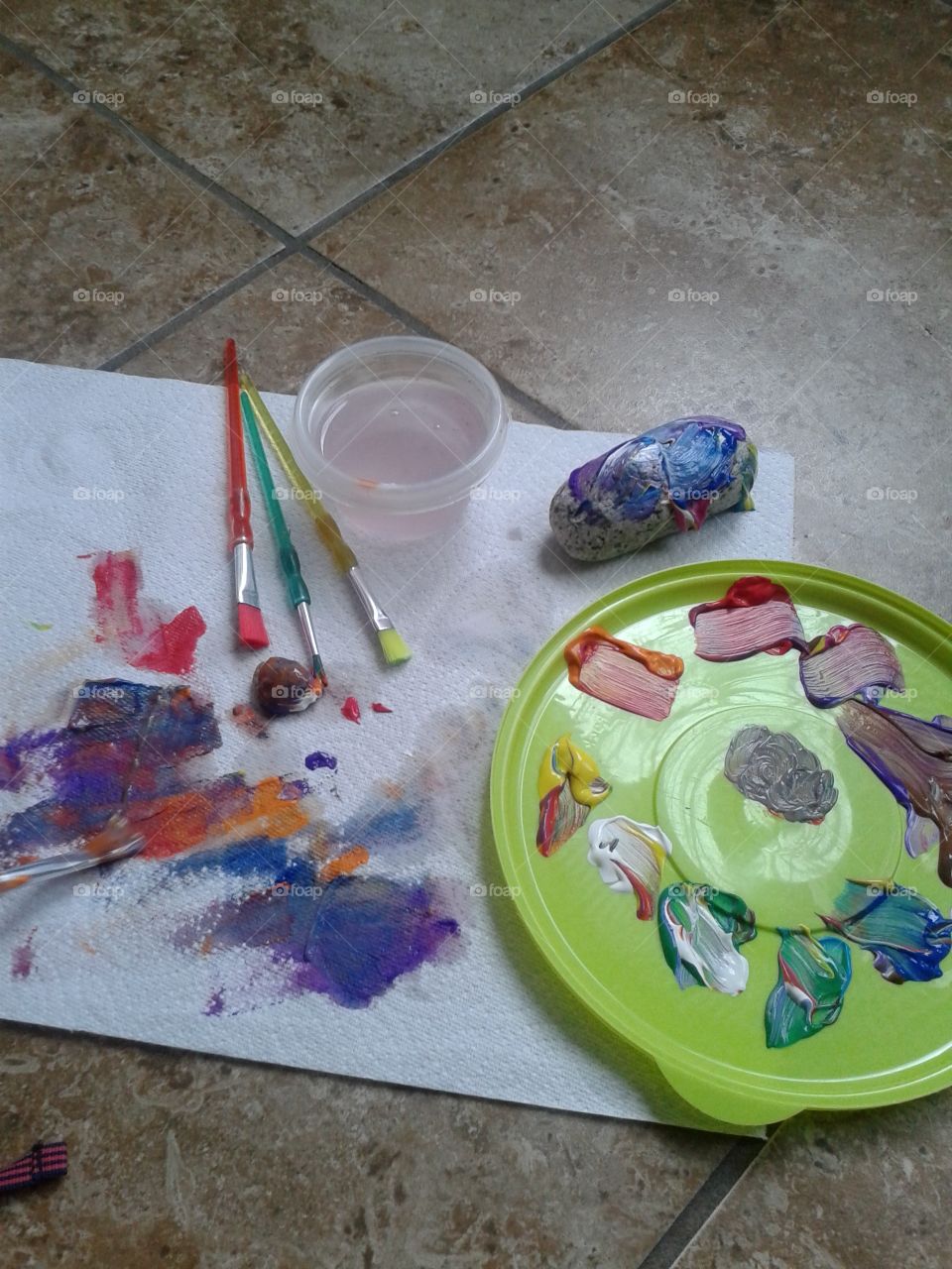 toddler artist