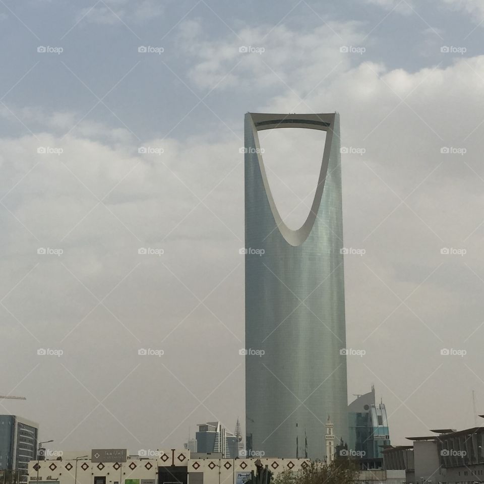The Kingdom Tower. Kingdom Tower, Riyadh
Saudi arabia