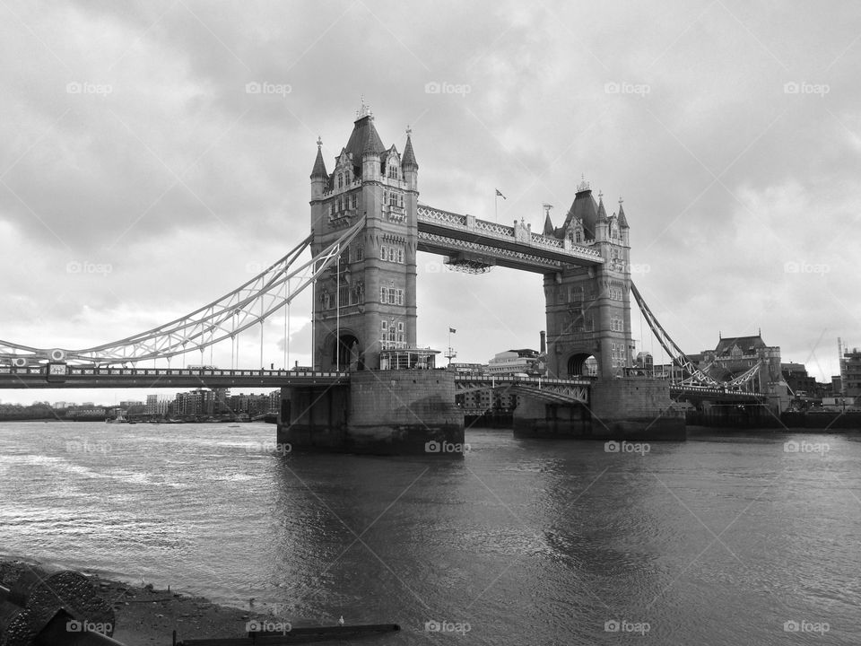 Bridge, River, Water, Architecture, No Person