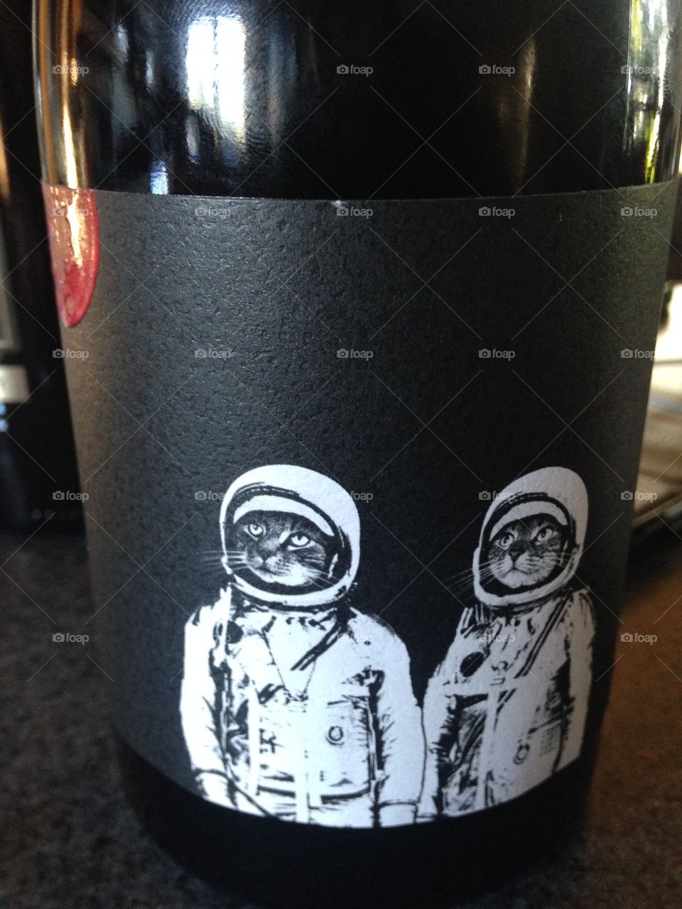 Cool wine label 