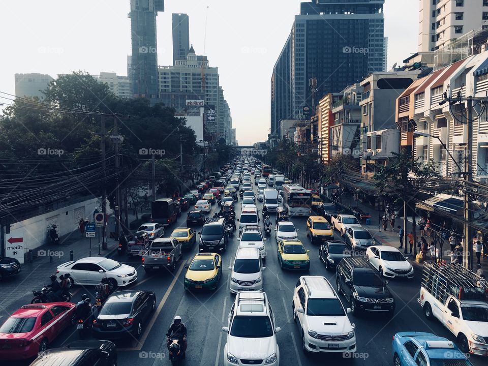 Bangkok traffic 