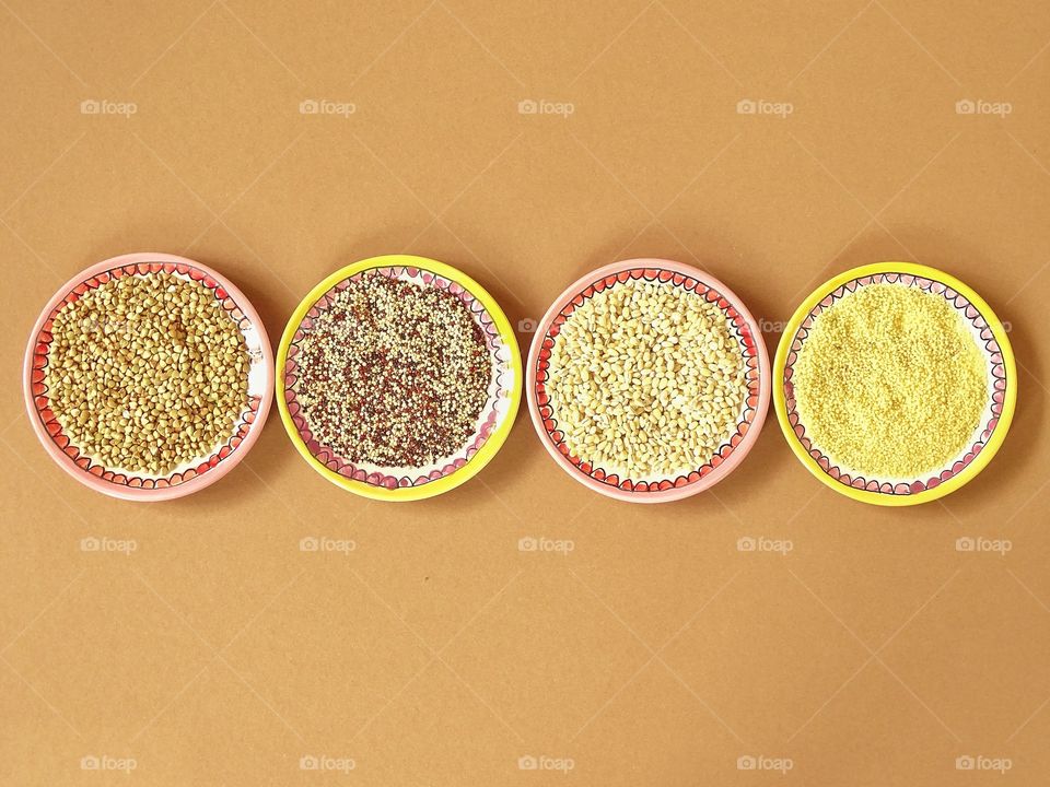 Grains and seeds