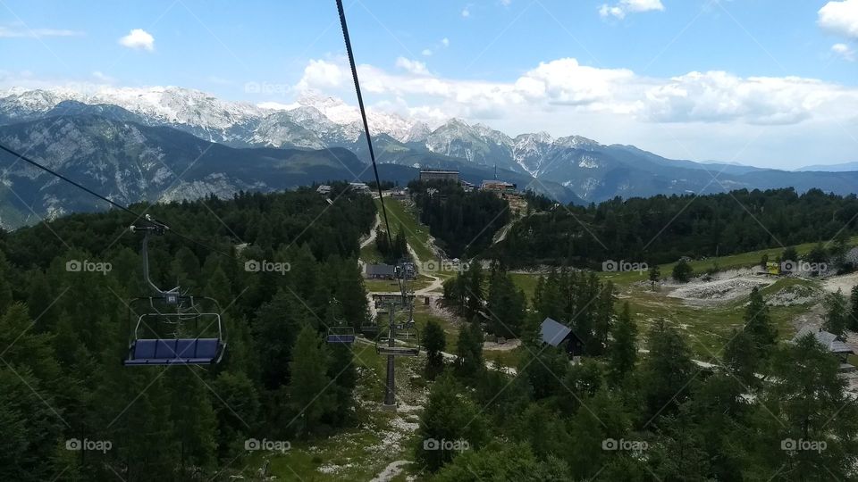 Slovenia mountain view