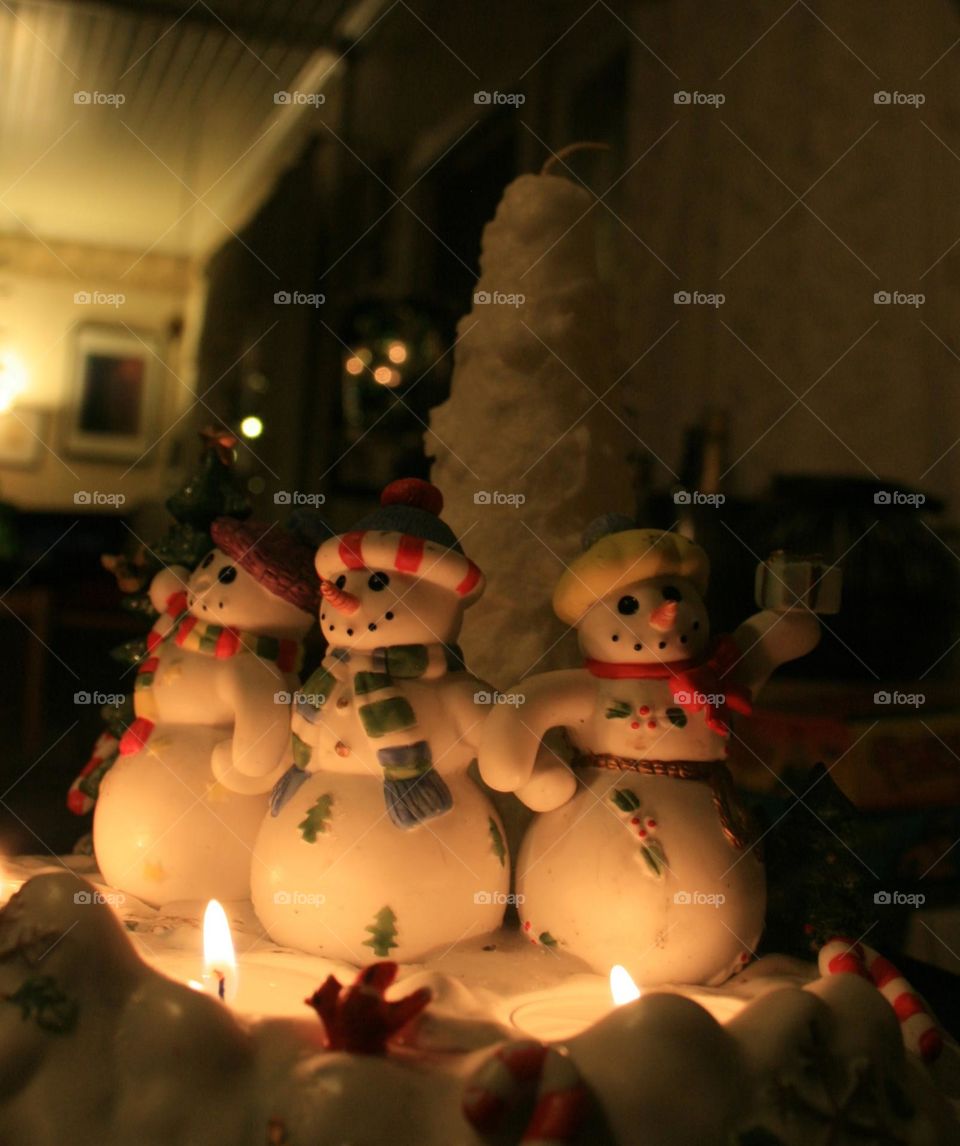 Snowman christmas decoration