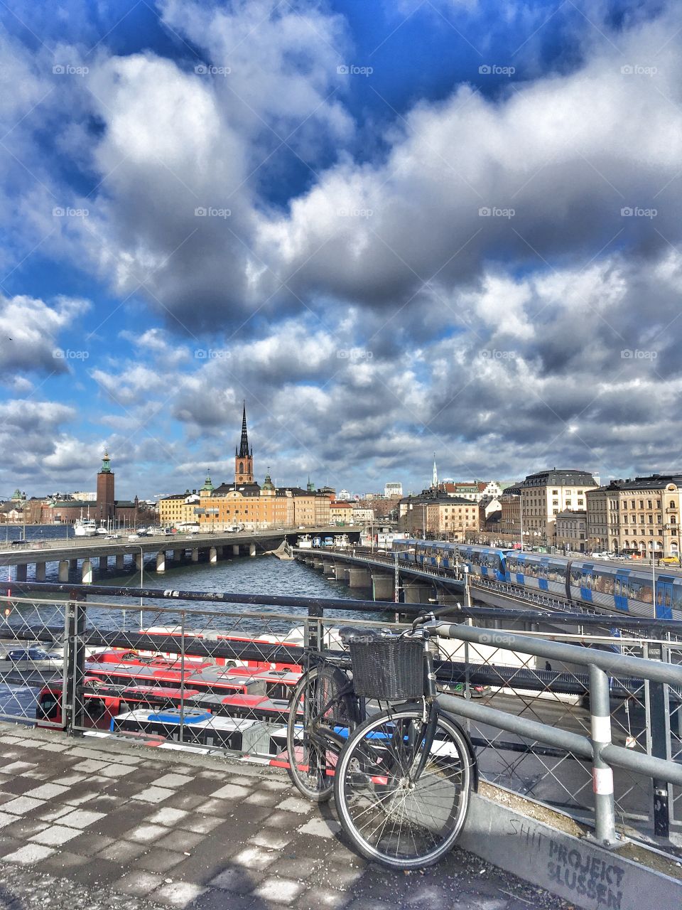 stockholm view from slussen