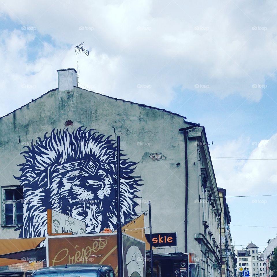 Graffiti art at Krakow