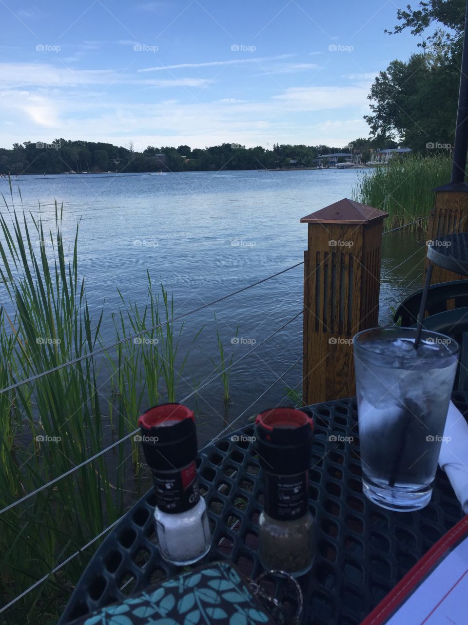 Dinner on the lake