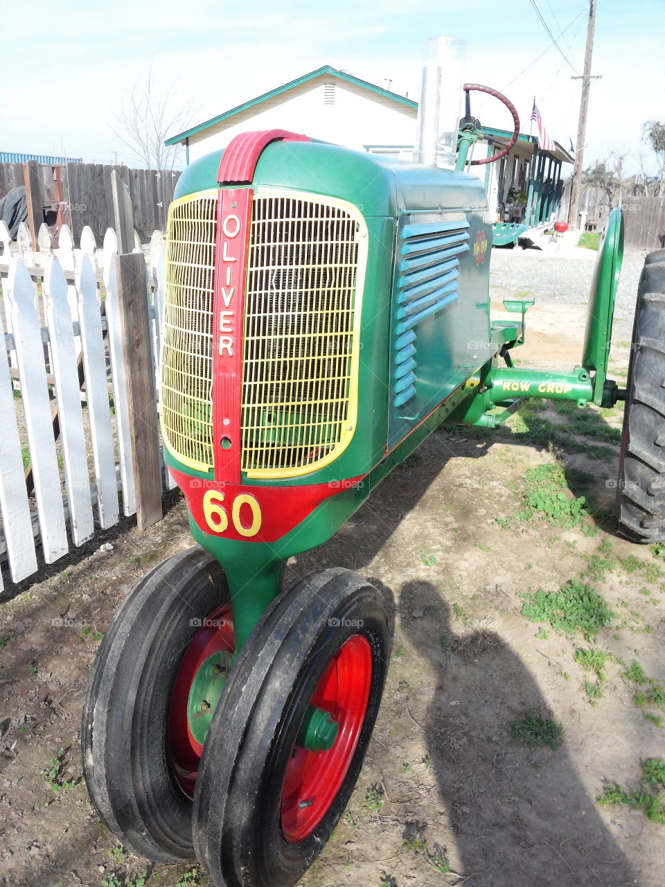 She thinks my tractor is sexy!