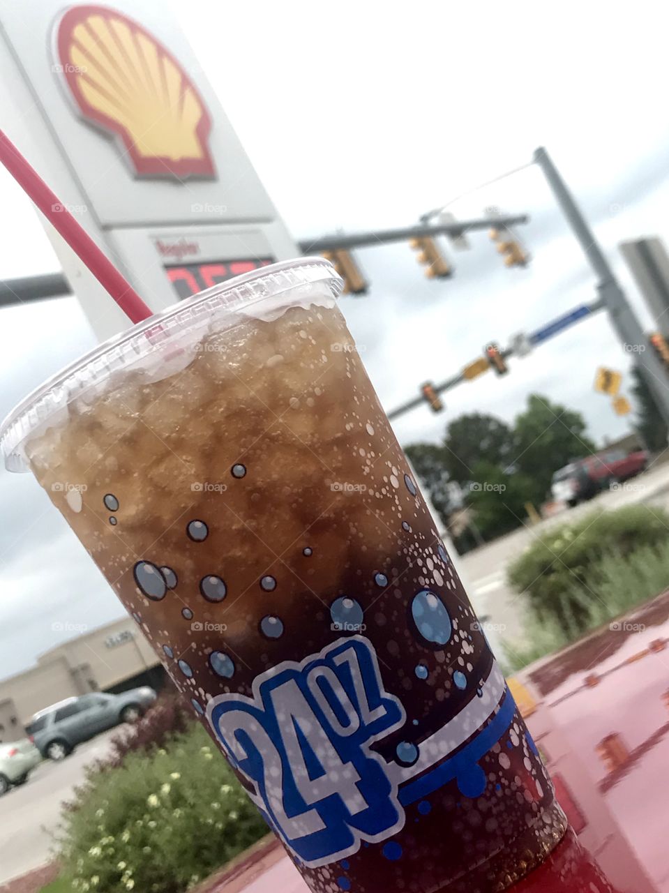 Refreshing cold cola at Cherry Knolls shopping center!
