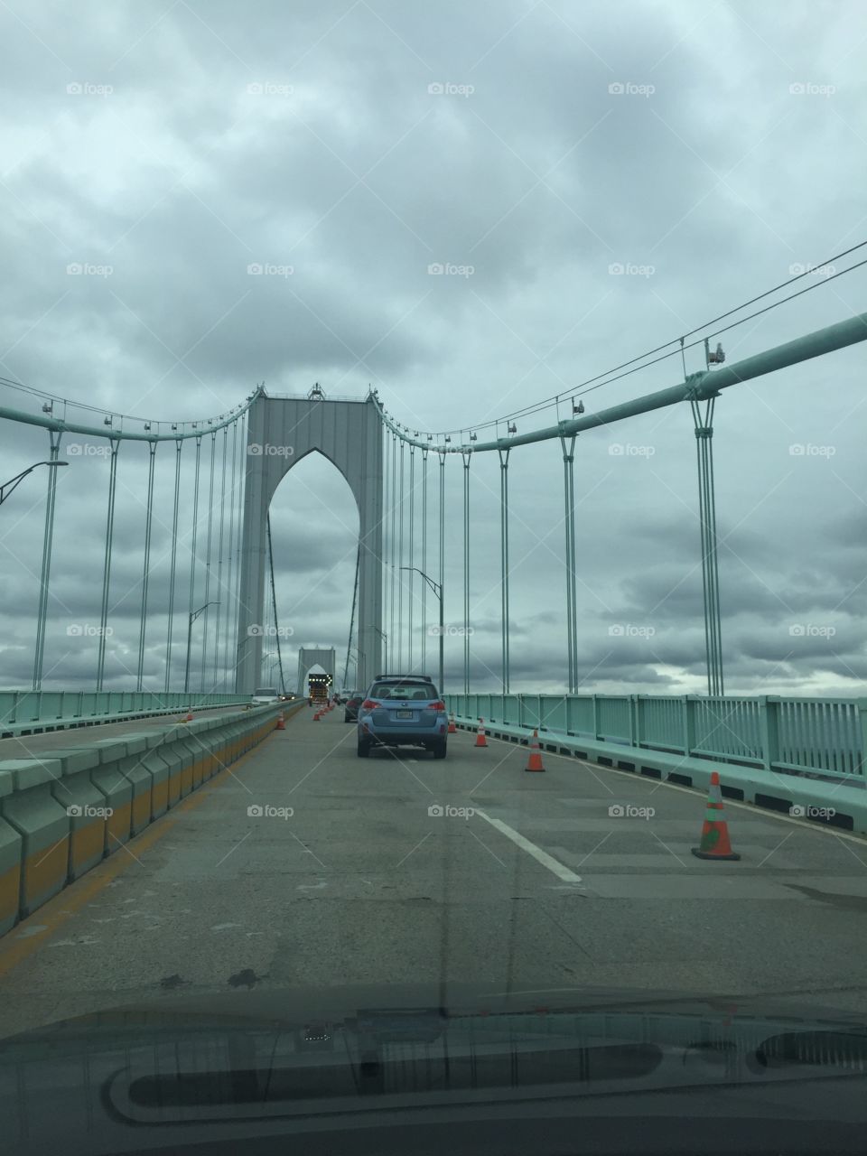 Newport bridge. Rhode Island. 