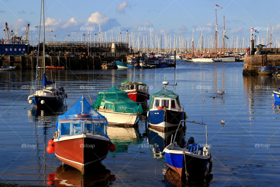 Fishing boats Brixham