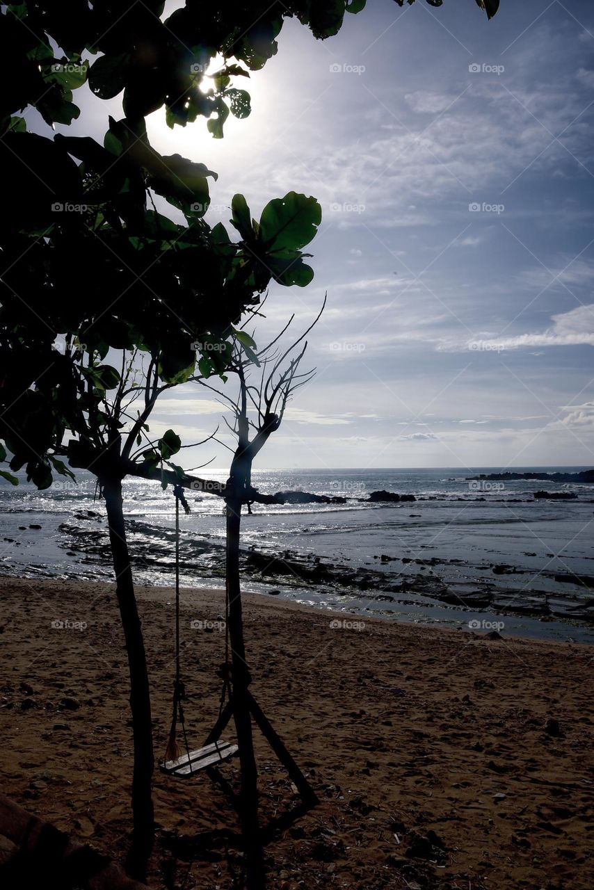 Morning at Sawarna beach