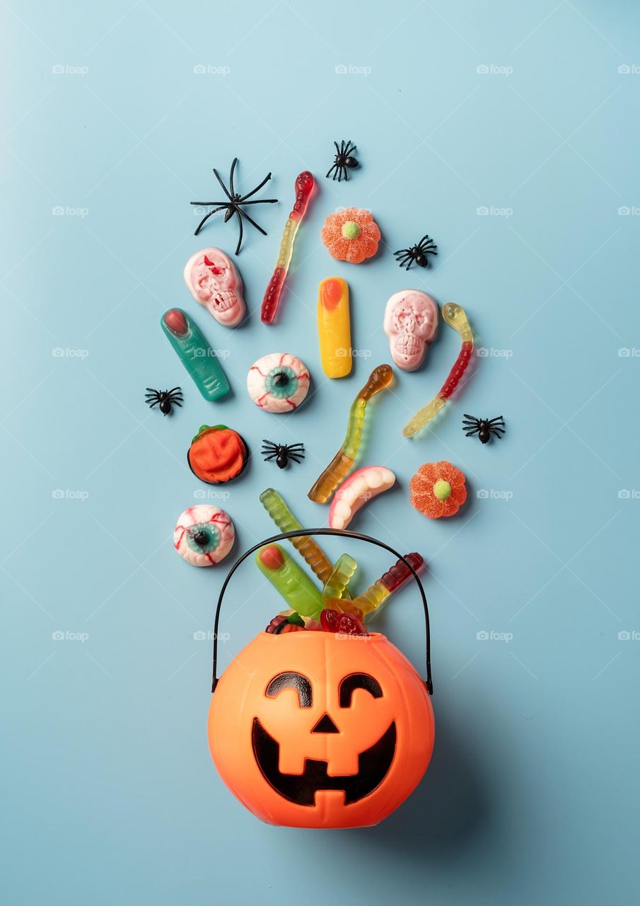 Halloween layout