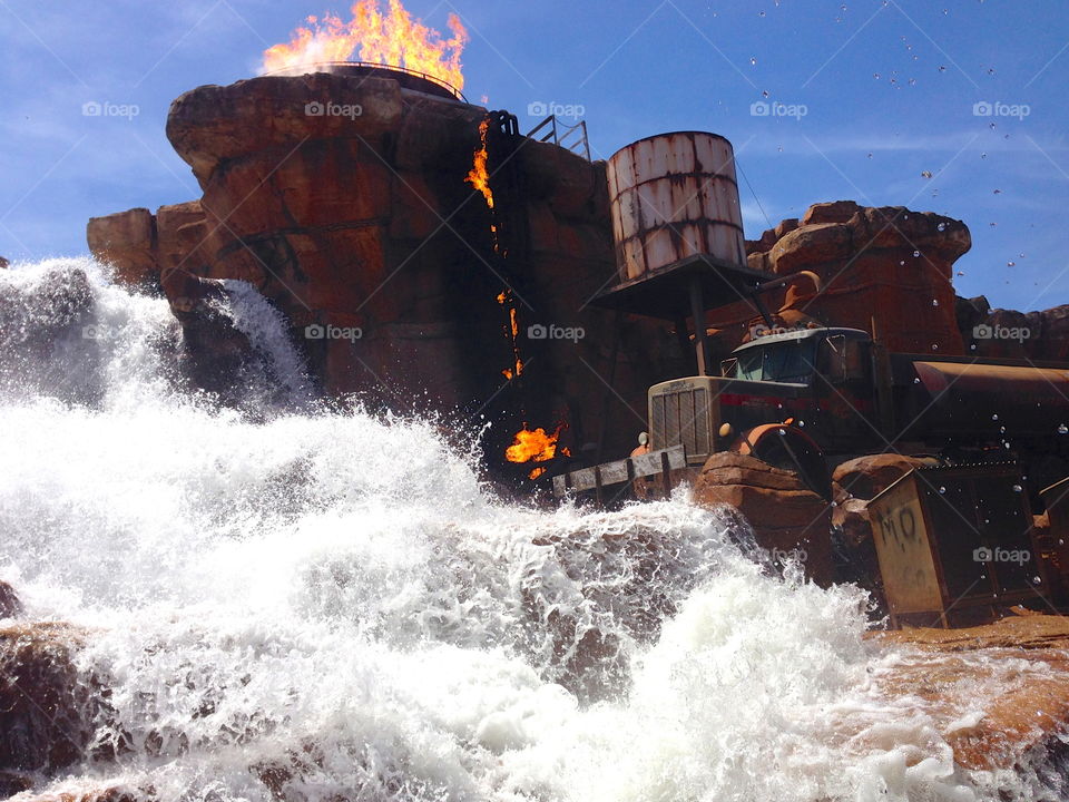 Disney in fire