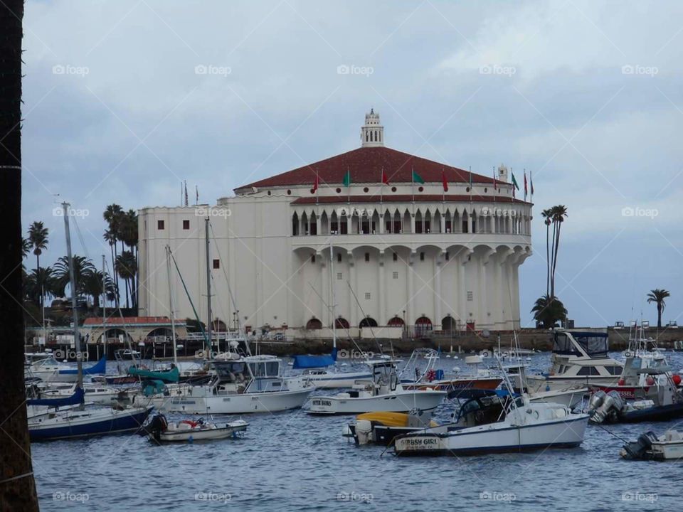 Catalina Island Theatre. Stopped at Catalina Island for a day while on a cruise. A week after this was taken there was a bad storm and many of th