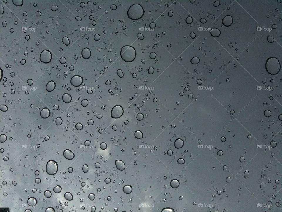 Rainy glass 