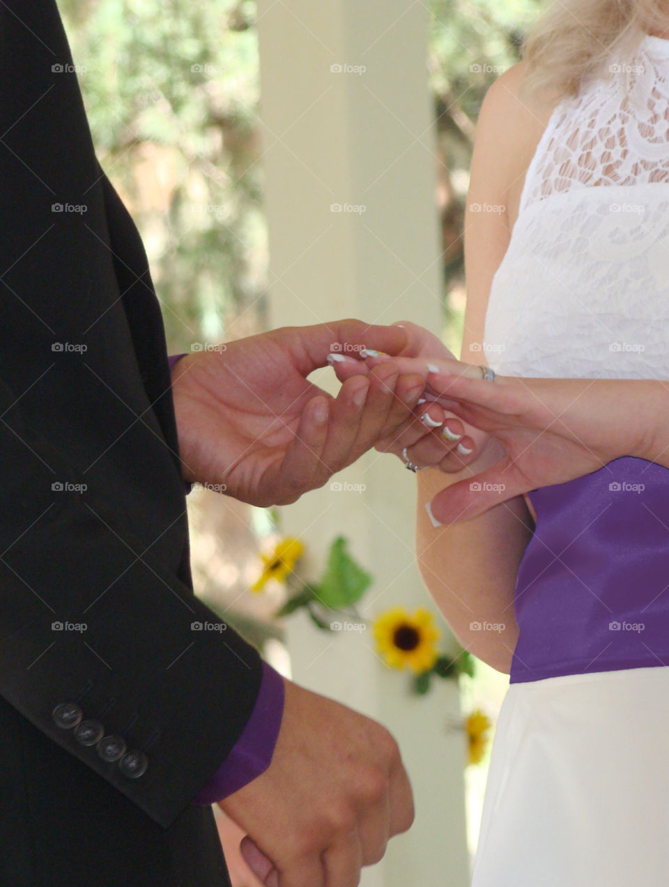 Wedding hands