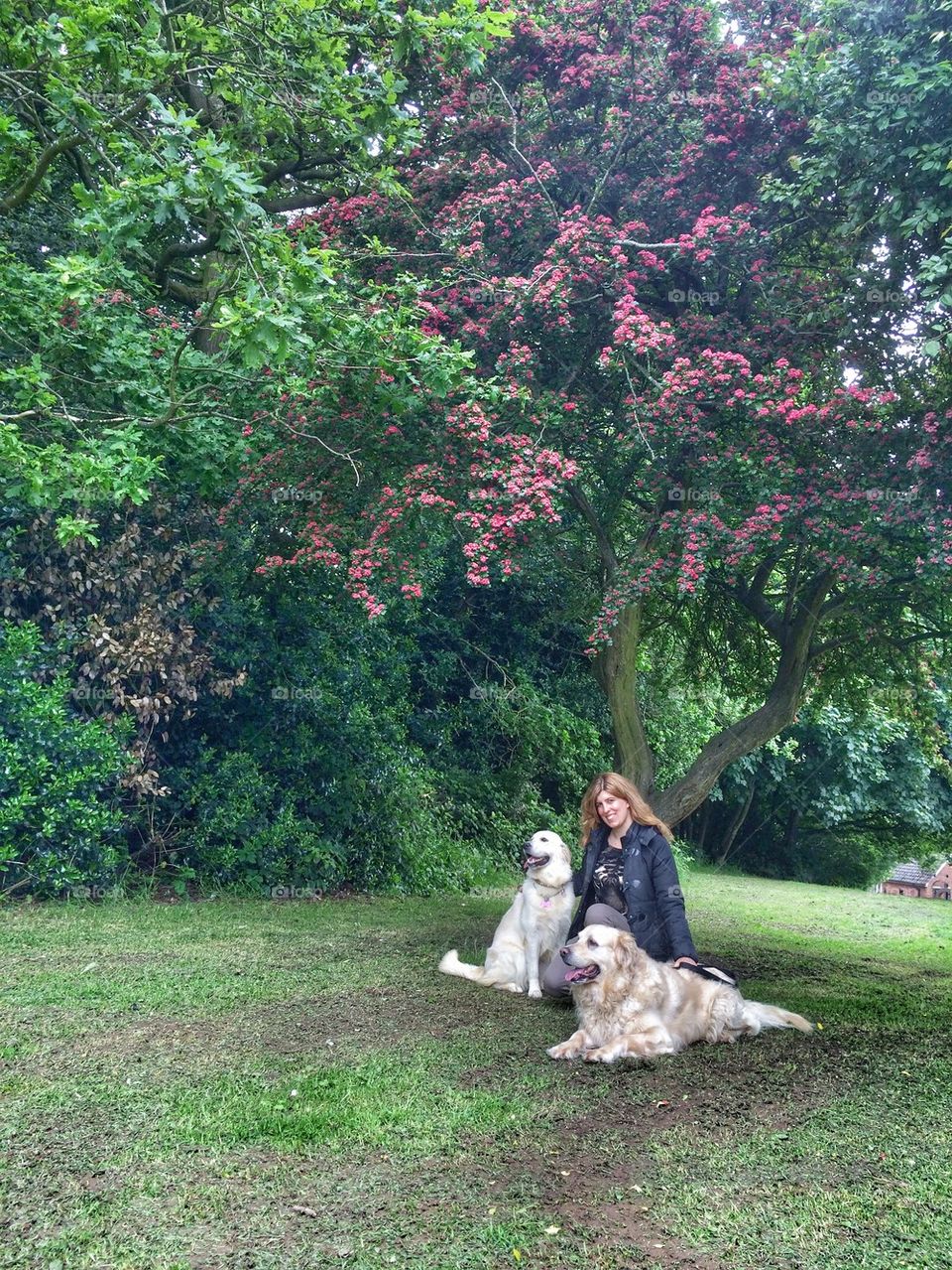 Zoe and Nocas with mummy