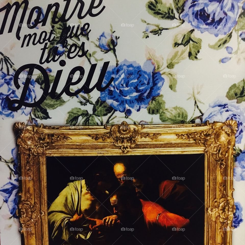 Vintage jesus poster 