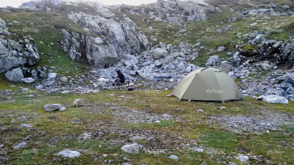 The rough nature in Norway