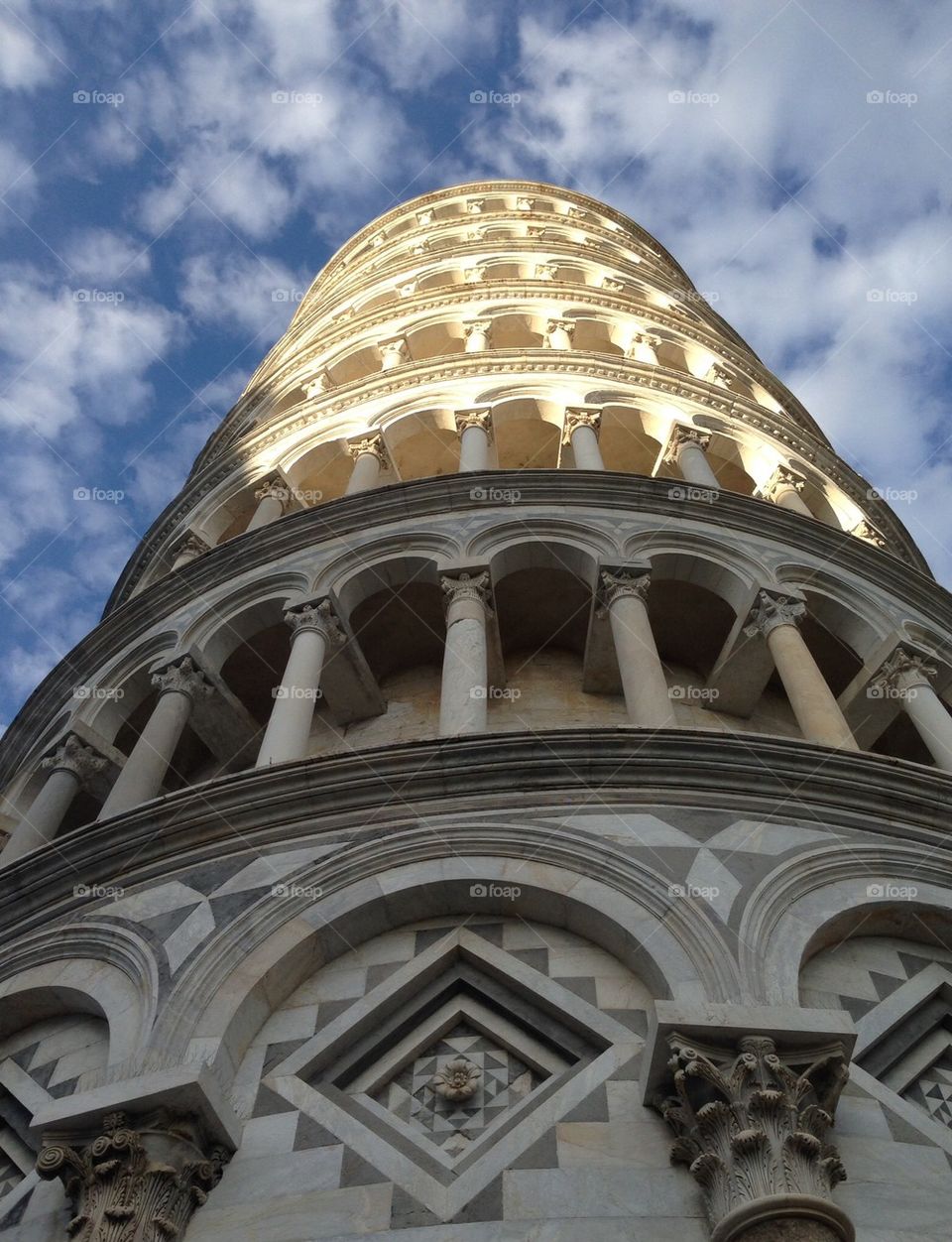 Pending tower in Pisa