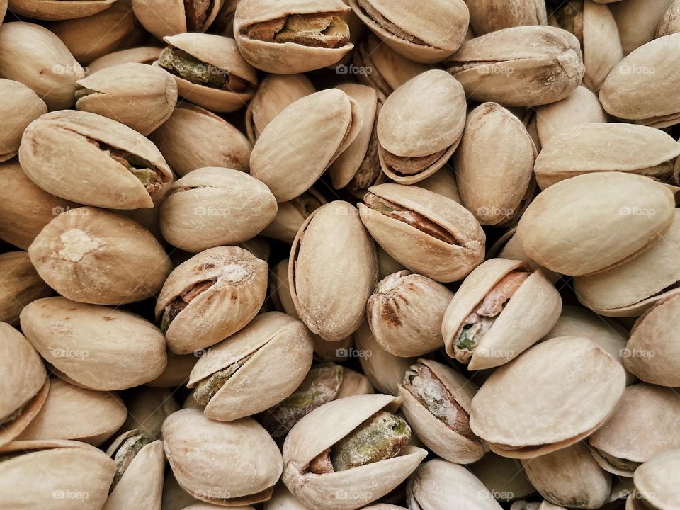 Closeup of nuts