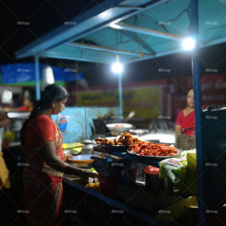 South Indian street food