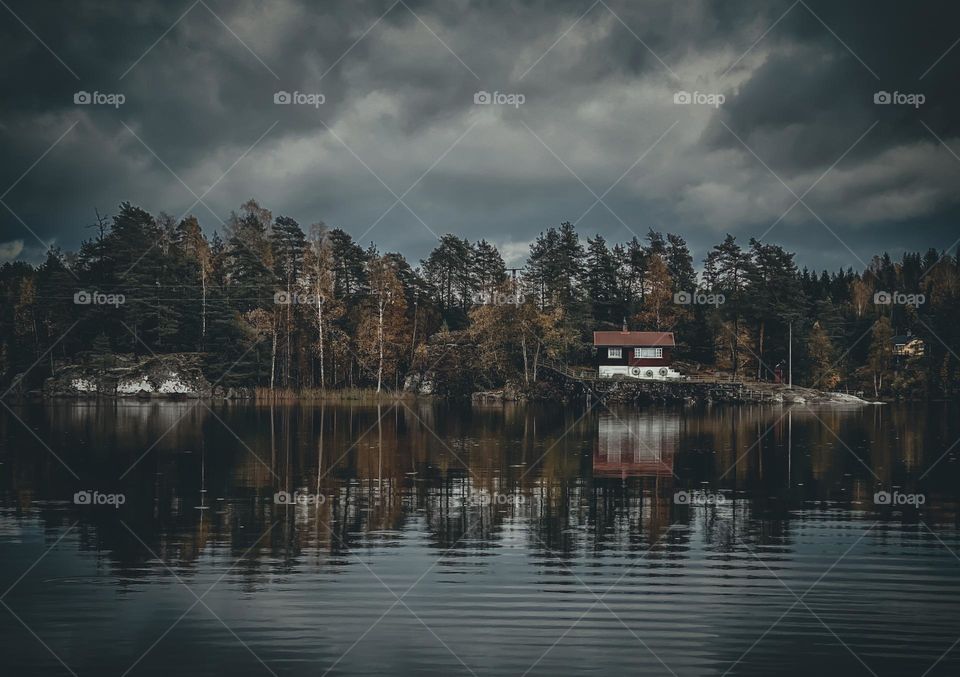 Small house in the village 