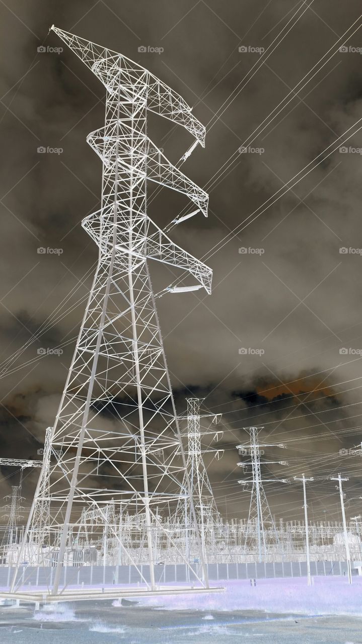 Electricity tower