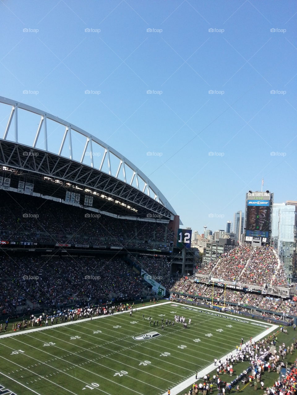 Century Link Field...Birdseye view