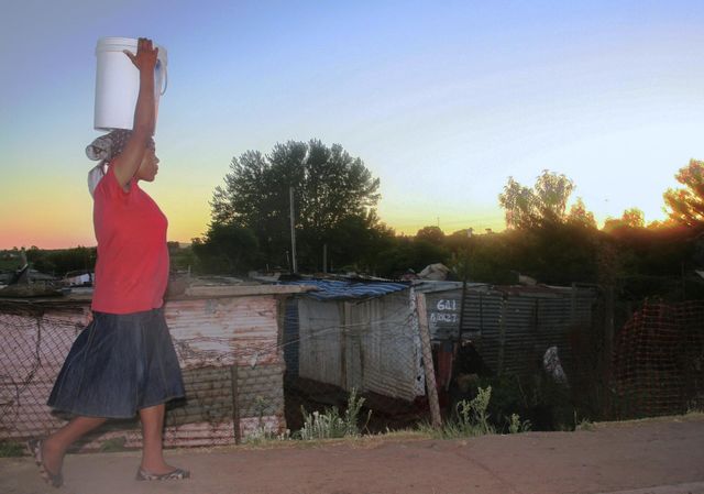 Ghetto in SouthAfrica 