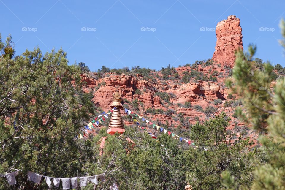 Amitabha Stupa and Peace Park in Sedona, Arizona