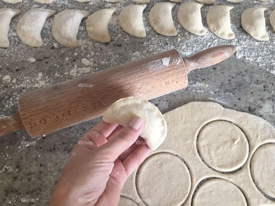 Preparation of dumplings