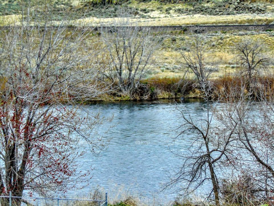 Columbia river near Prosser Washington