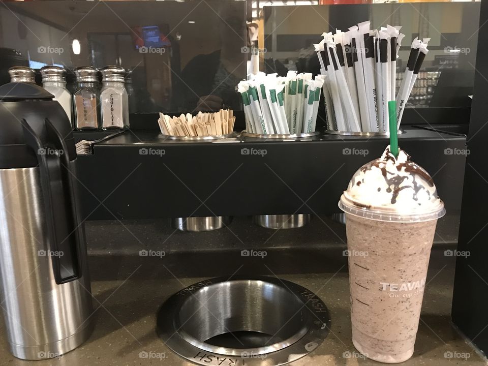 Starbucks Frappuccino has the best office