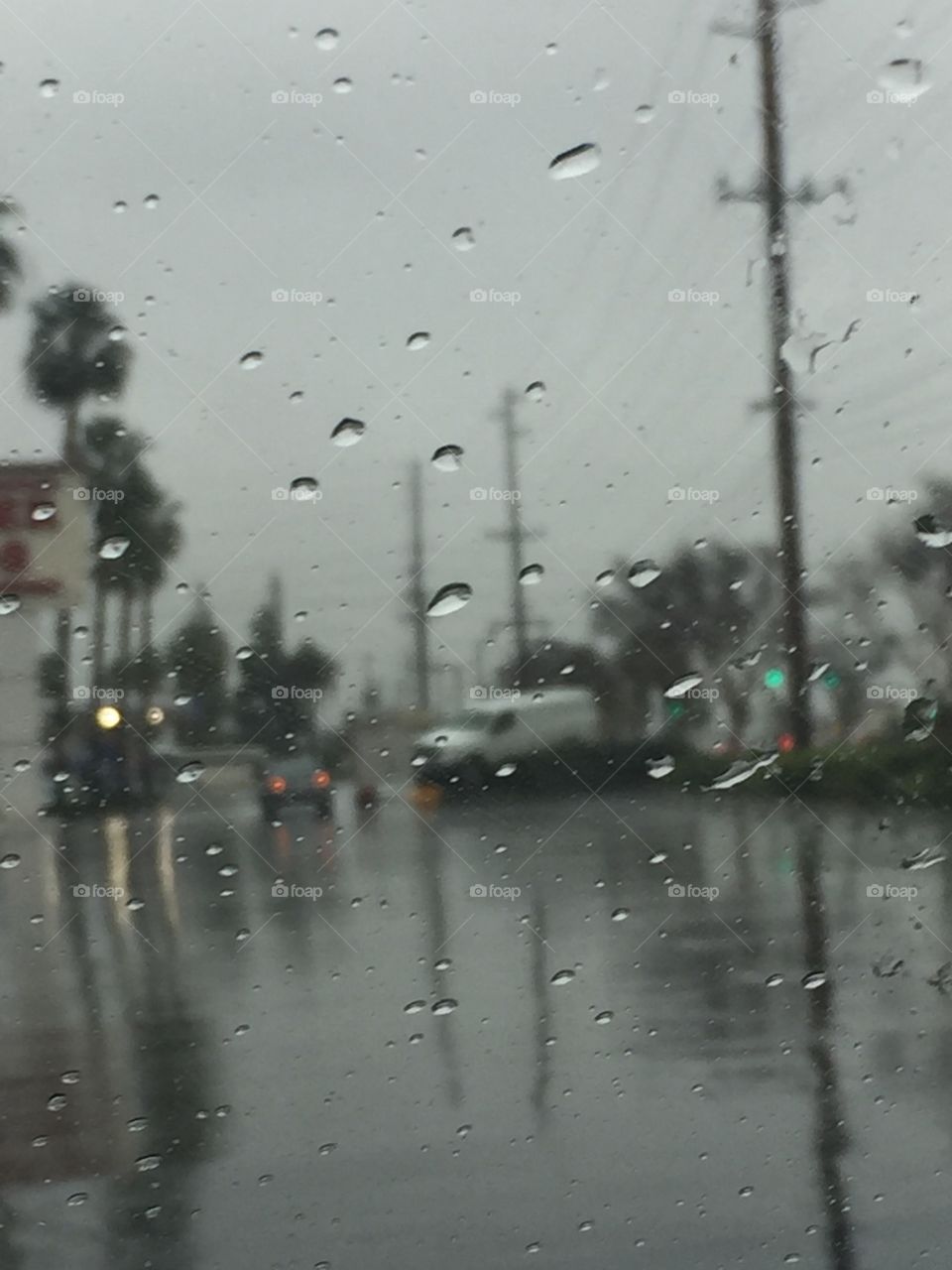 California  weather causing traffic  accident.