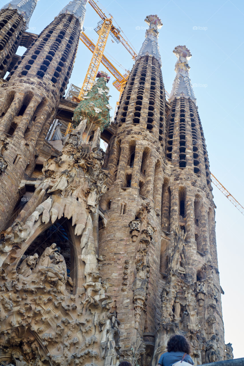 Fachada del nacimiento. Sagrada Familia