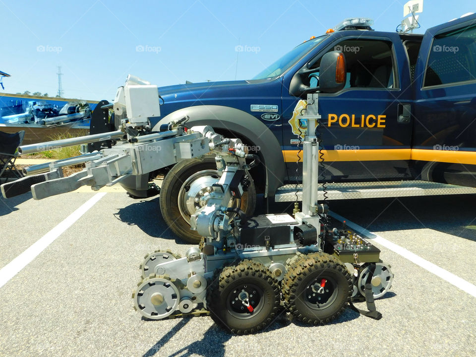 State of Florida Bomb Squad truck! Highly sophisticated to detect and assist Bomb Technicians in the removal of explosive devices!