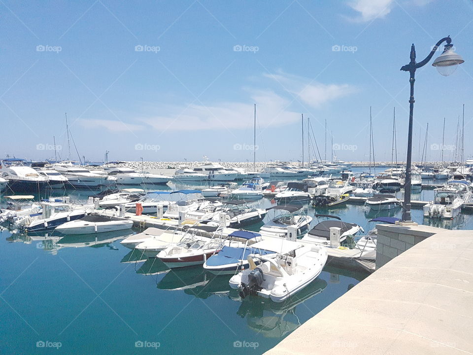 harbour port in Cyprus paphos