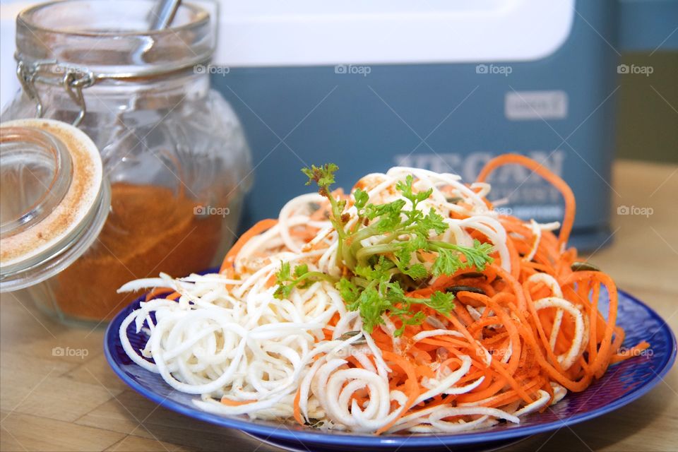 RAW, the vegetarian noodles 