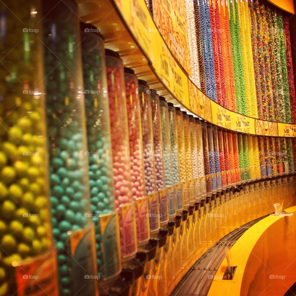 Colorful candy.