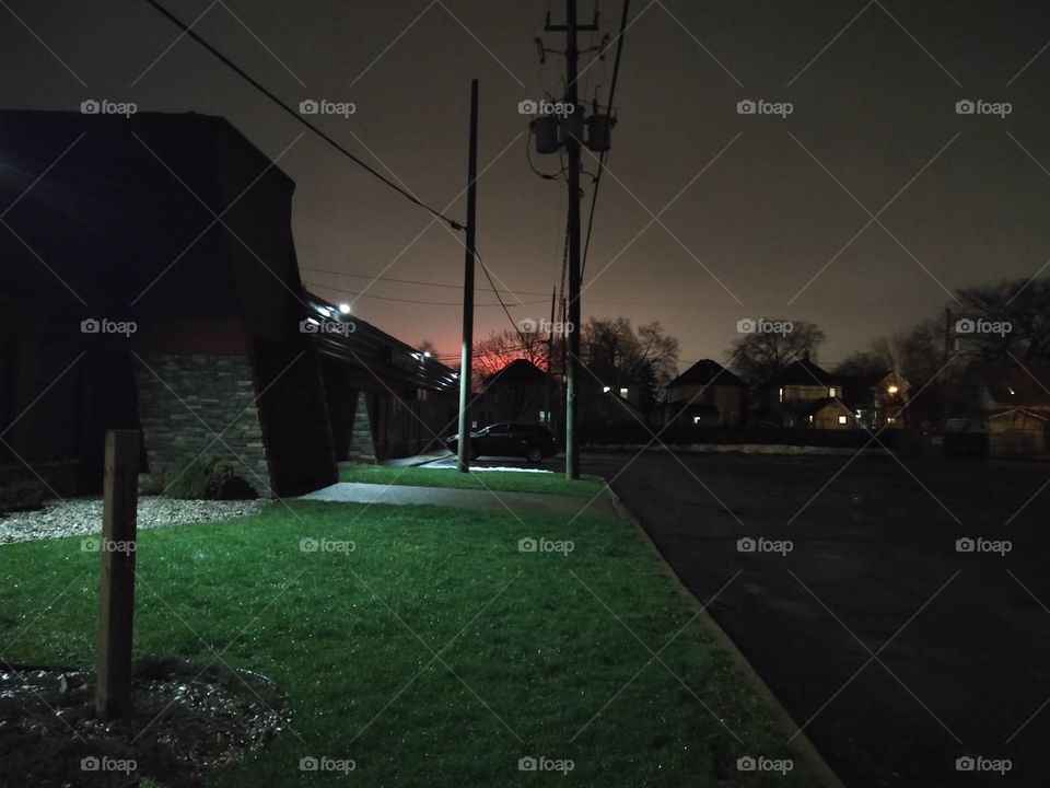 Landscape, Light, Street, Road, Football