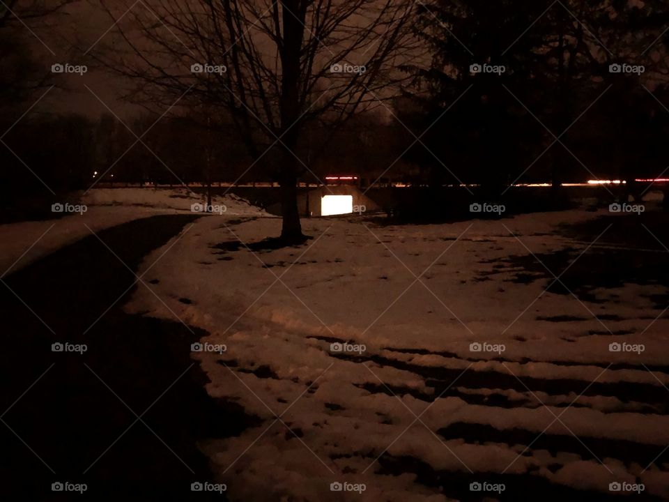 Tunnel After Dark- Outside